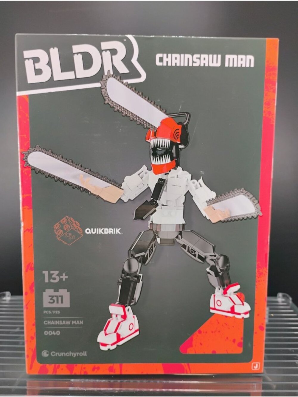BLDR Quikbrik Chainsaw Man Building Set Crunchyroll Exclusive 311 Pieces
